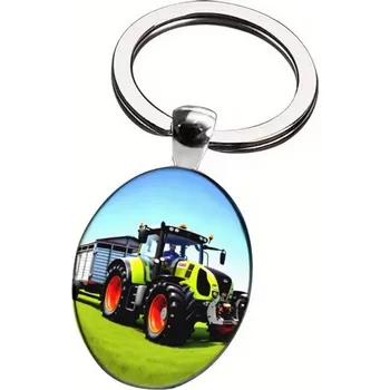 Přívěsek na klíče traktor