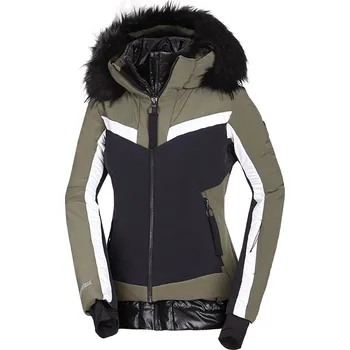 Sportovní oblečení Northfinder KALEY blackdarkgreen BU-6343SNW-550 dámská bunda