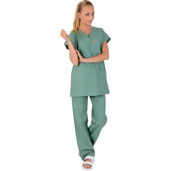 Zdravotnický oděv 2P SERVIS Operační komplet (CI) Uni Zelená 3XL