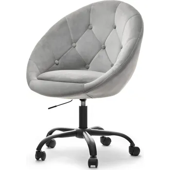 Křeslo Mebel Partner Lush 4 (šedá + černá)