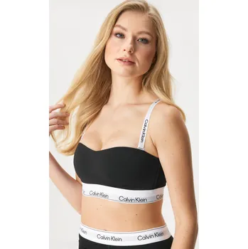 Podprsenka Podprsenka Calvin Klein Lightly Lined Bandeau vyztužená