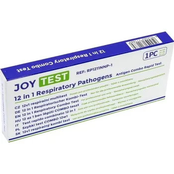 Diagnostický test Alltest 12v1 SARS-CoV-2, chřipku A/B, RSV, adenovirus, Mycoplasma pneumoniae, hMPV, HPIV, rhinovirus, Streptococcus pneumoniae, Legionella pneumophila a Bordetella pertussis. 1ks