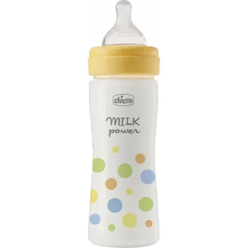 Kojenecká láhev CHICCO Láhev kojenecká Perfect Easy 250 ml, střední silikonový průtok, pro chlapce, 2m+