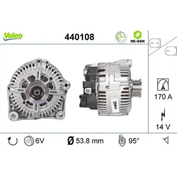 Alternátor Generátor VALEO 440108