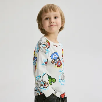 Chlapecké tričko Reserved - BOYS` T-SHIRT - krémová - 034HS-01X - 034HS-01X-104