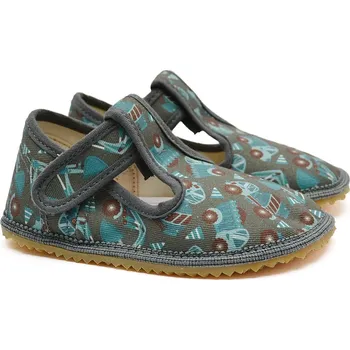 Chlapecká obuv Barefoot bačkory BEDA BFN 170020/W/OP Trucks Velikost: 21