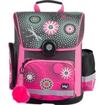 BAAGL Školní aktovka Květiny