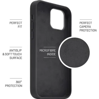 Zadní kryt FIXED Flow pro Samsung Galaxy A34 5G, černý