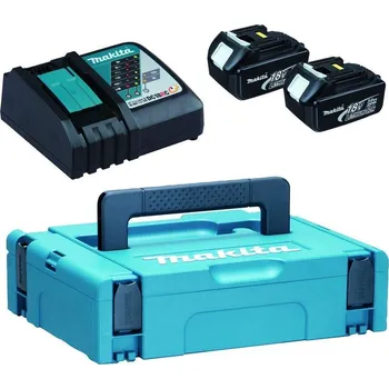 Makita 197952-5 sada Li-ion LXT 18V 2ksBL1830B+1ksNabíječkaDC18RC+1ksMakpac