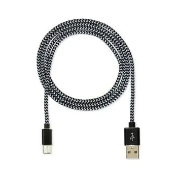 Počítač CUBE1 nylon datový kabel USB > USB-C, 1m, Black