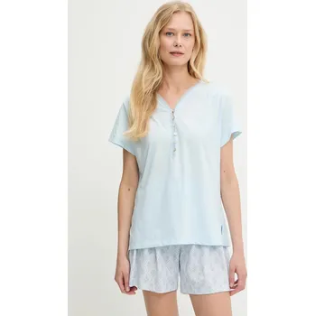 Dámské pyžamo Pyžamo Answear.LAB PJ257051.ios modrá 55X, vel. L