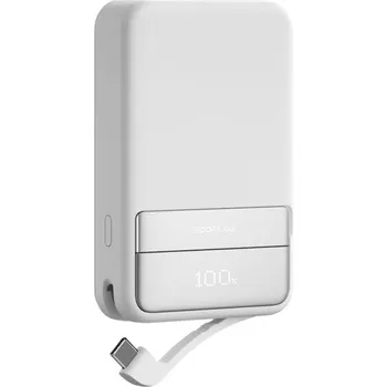 EcoFlow RAPID Magnetic Power Bank (10 000mAh) Stříbrná