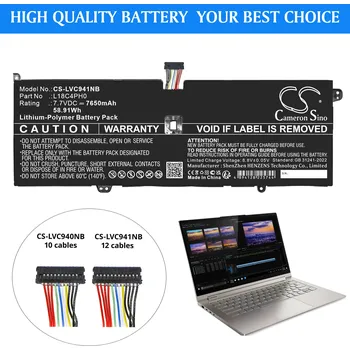 Příslušenství pro notebook Baterie Cameron Sino CS-LVC941NB pro Lenovo Yoga C940-14IIL 81Q90091RM - neoriginální