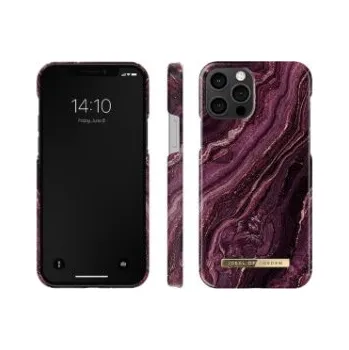 Pouzdro na mobilní telefon iDeal of Sweden iPhone 12/12 PRO Fashion Case Golden Plum