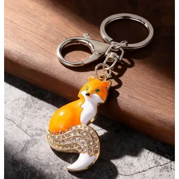 Přívěsek na klíče s liškou