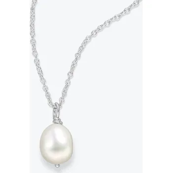 Řetízek Stříbrný řetízek s perlou - Ag925