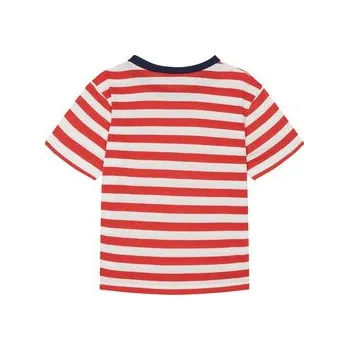 Pánská móda United Colors Of Benetton T-Shirt 3FHXG10HR Červená Regular Fit 98