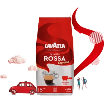 Lavazza Qualita Rossa zrnková káva 1 kg
