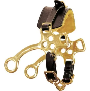 Udidlo pro koně Hackamore Umbria Equitazione Černá