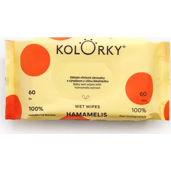 Dětský vlhčený ubrousek WET WIPES Hamamelis