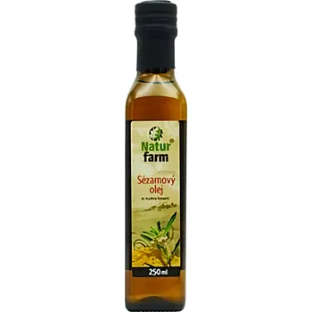 Rostlinný olej Natur Farm Olej sezamový 250ml