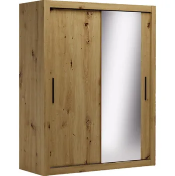 Šatní skříň ADRK Šatní skříň Mondin (dub artisan) (se zrcadlem)