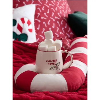 Sinsay - Hrnek s vánočním motivem - červená - 086GI-33X - 086GI-33X-ONE