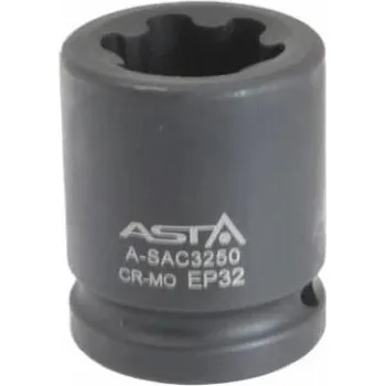 Hlavice 3/4" na šrouby nápravy vozidel Mercedes-Benz Actros, délka 50 mm - ASTA A-SAC3250