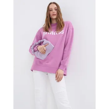 Dámské oblečení Sinsay - Dámská mikina - fialová - 1070B-40X - 1070B-40X-S