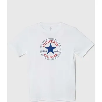 Chlapecké tričko Dětské tričko Converse 966500 bílá 00X, vel. 128-140
