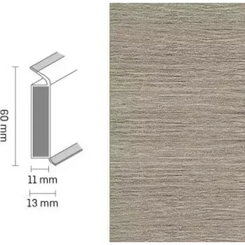 Döllken EP 60/13 flex life 2572 fashion oak soklová lišta (10 ks / bal.)