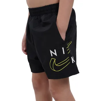 Pánské plavky Chlapecké plavky NIKE SWIM-4 inch VOLLEY SHORT BLACK-BLACK Černá M