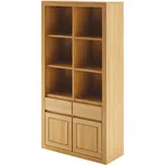 DREWMAX Vitrína z bukového dřeva VIP KW404