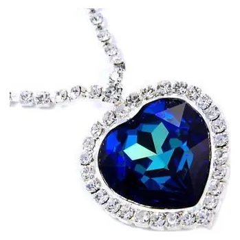 Řetízek Náhrdelník a přívěšek Titanic - srdce oceánu