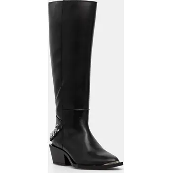 Dámské kozačky Kožené kozačky Steve Madden Xayenne SM11003321.017 černá 99X, EUR 38