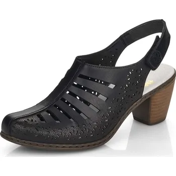 Dámské lodičky Dámské lodičky RIEKER 40959-00 černá S6 37