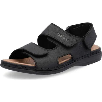 Pánské sandále Pánské sandály RIEKER 25558-01 černá S6 42