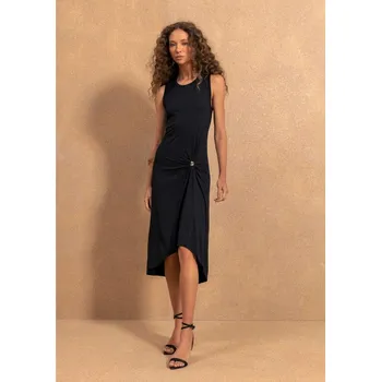 Dámské šaty Lez a Lez modalové šaty černé Velikost: S