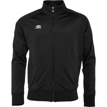 Pánská mikina Pánská mikina Umbro TAPED TRACK TOP XXL Černá, Bílá