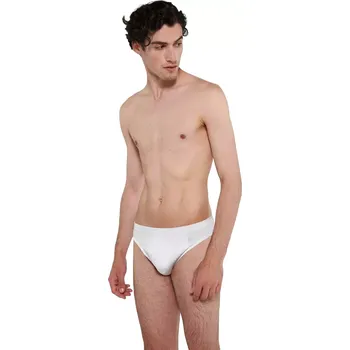 Slipy Pánské pohodlné slipy Vamp - set 2 ks bílé 20872 velikost L