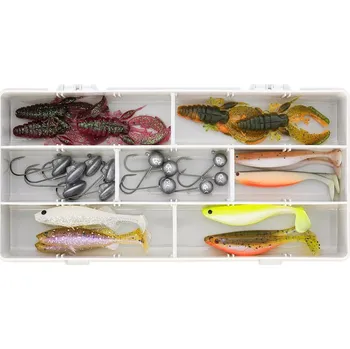 Westin Gumová Nástraha Okoun Set Perch Box Jigging 30 ks