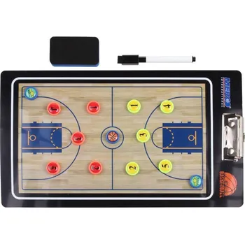Merco Basketbal 65 magnetická trenérská tabule, s klipem (VÝPRODEJ)