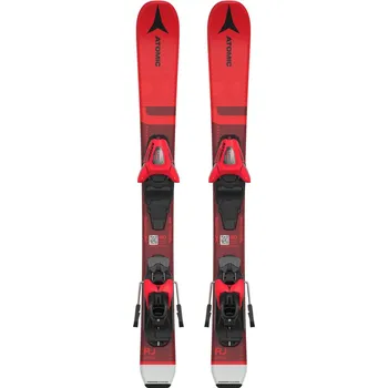 Lyžování Atomic Redster RJ/MH Jr. sjezdové lyže + vázání L6 GW - 0 - červená - 110 cm