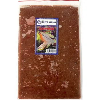 Návnadová surovina Daphnia Flat Plate - mražené dafnie 500 g (zip sáček)