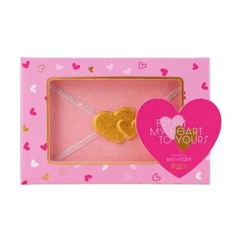 Nestandardní parfém FIZZER 120g FROM MY HEART TO YOURS ve tvaru obálky v dárkové krabičce NOVINKA ACCENTRA