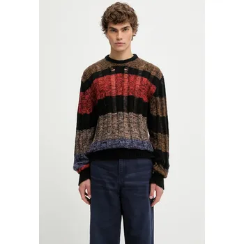 Dámská móda Svetr s příměsí mohéru Aries Mohair Cable AR2004304 vícebarevná MLC, vel. L