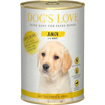 Krmivo pro psa 6x400g Dog's Love Junior s drůbežím