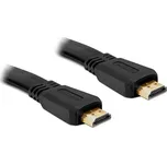 Delock HDMI 1.4 kabel A/A samec/samec, plochý, 1m (82669)
