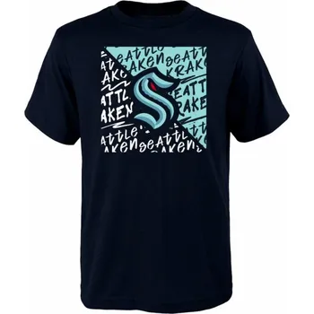 Dětské tričko Fanatics Divide SS CTN Tee Seattle Kraken M