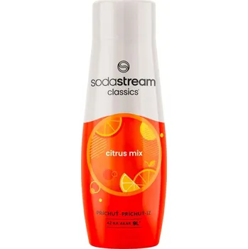 Příprava sody SodaStream Sirup příchuť Citrus Mix 440 ml